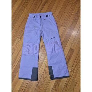 Arctix Youth Kids Snow Pants Size M (10/12) Purple Reinforced Sledding Ski